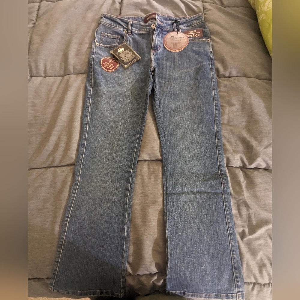 NWT Lee jeans Stretch 8S Boot cut Blue